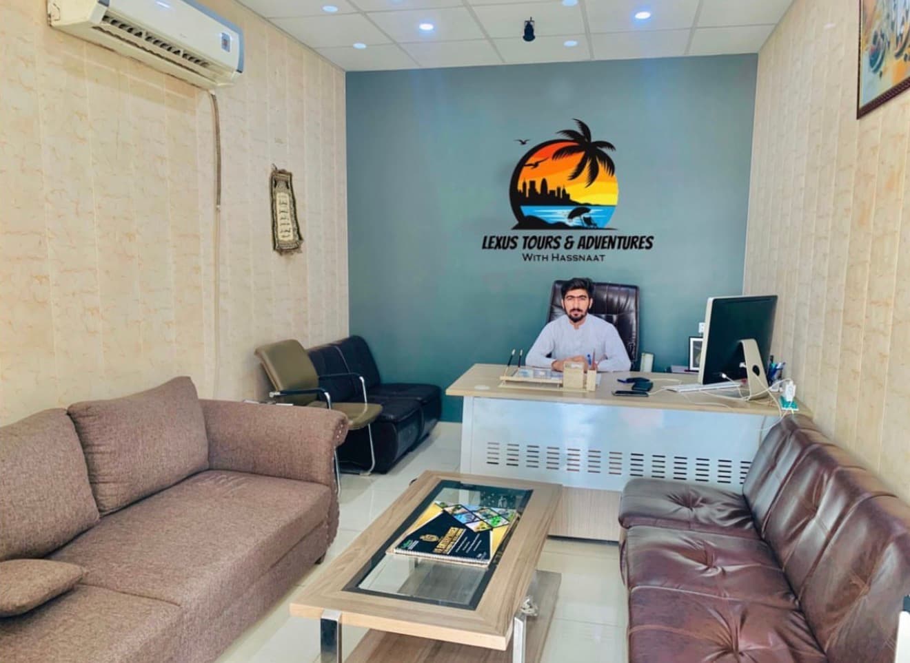 Lexuz Tours office in Rawalpindi